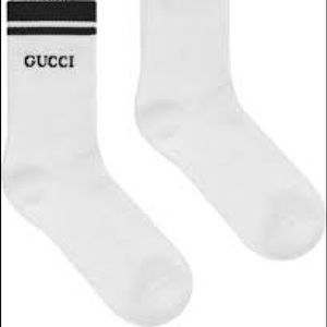 Gucci black stripe socks
